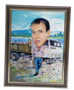 Шарж любимому на день рождения